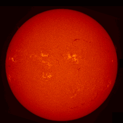 Image of Sun's chromosphere