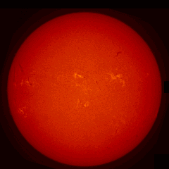 Image of Sun's chromosphere