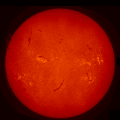 Image of Sun's chromosphere