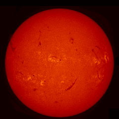 Image of Sun's chromosphere