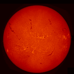 Image of Sun's chromosphere