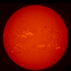 Image of Sun's chromosphere