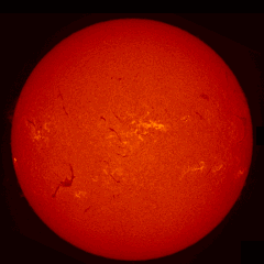 Image of Sun's chromosphere