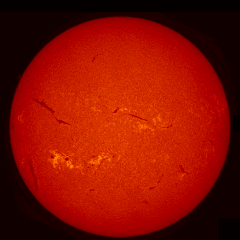 Image of Sun's chromosphere