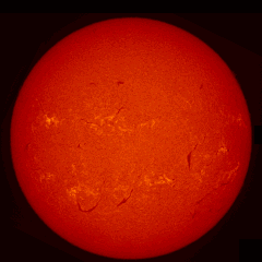 Image of Sun's chromosphere