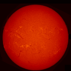 Image of Sun's chromosphere