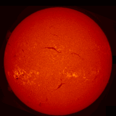 Image of Sun's chromosphere