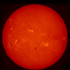 Image of Sun's chromosphere