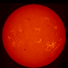 Image of Sun's chromosphere