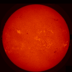 Image of Sun's chromosphere