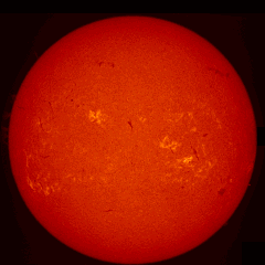 Image of Sun's chromosphere