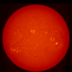 Image of Sun's chromosphere