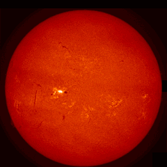 Image of Sun's chromosphere