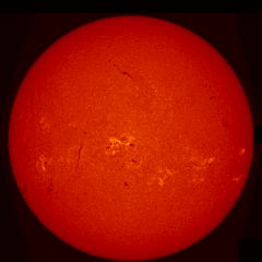 Image of Sun's chromosphere