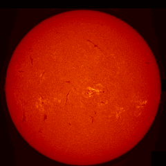 Image of Sun's chromosphere