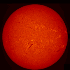 Image of Sun's chromosphere