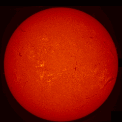 Image of Sun's chromosphere