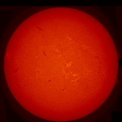 Image of Sun's chromosphere