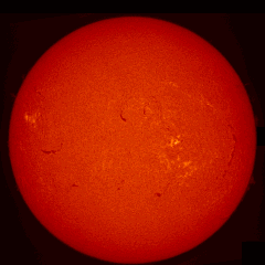 Image of Sun's chromosphere