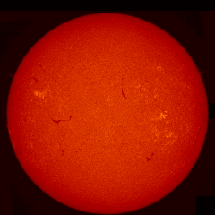 Image of Sun's chromosphere