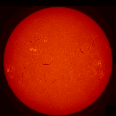 Image of Sun's chromosphere