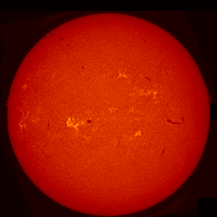 Image of Sun's chromosphere