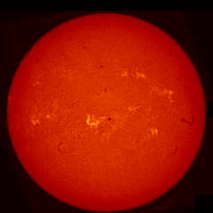 Image of Sun's chromosphere