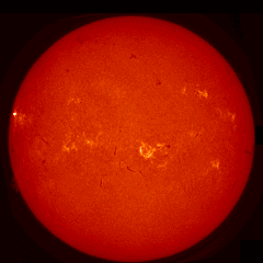 Image of Sun's chromosphere