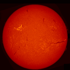 Image of Sun's chromosphere