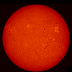 Image of Sun's chromosphere