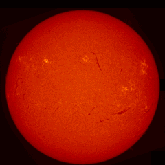 Image of Sun's chromosphere