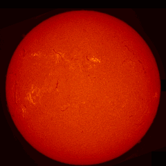 Image of Sun's chromosphere