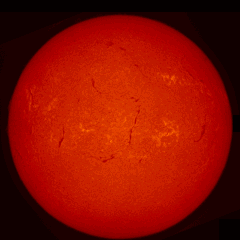 Image of Sun's chromosphere