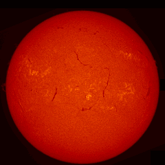 Image of Sun's chromosphere