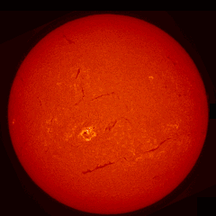 Image of Sun's chromosphere