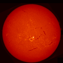 Image of Sun's chromosphere