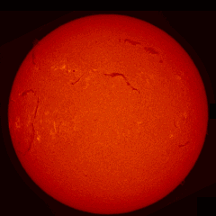 Image of Sun's chromosphere