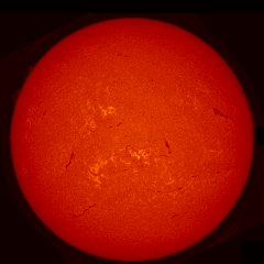 Image of Sun's chromosphere