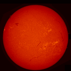 Image of Sun's chromosphere