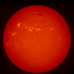 Image of Sun's chromosphere