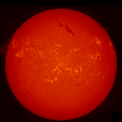 Image of Sun's chromosphere