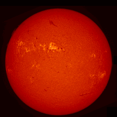 Image of Sun's chromosphere