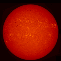 Image of Sun's chromosphere