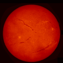 Image of Sun's chromosphere