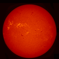 Image of Sun's chromosphere