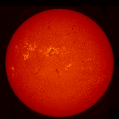 Image of Sun's chromosphere