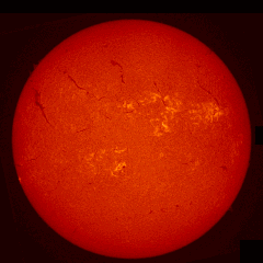 Image of Sun's chromosphere