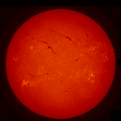 Image of Sun's chromosphere