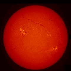 Image of Sun's chromosphere