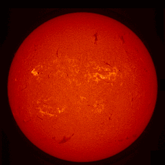 Image of Sun's chromosphere